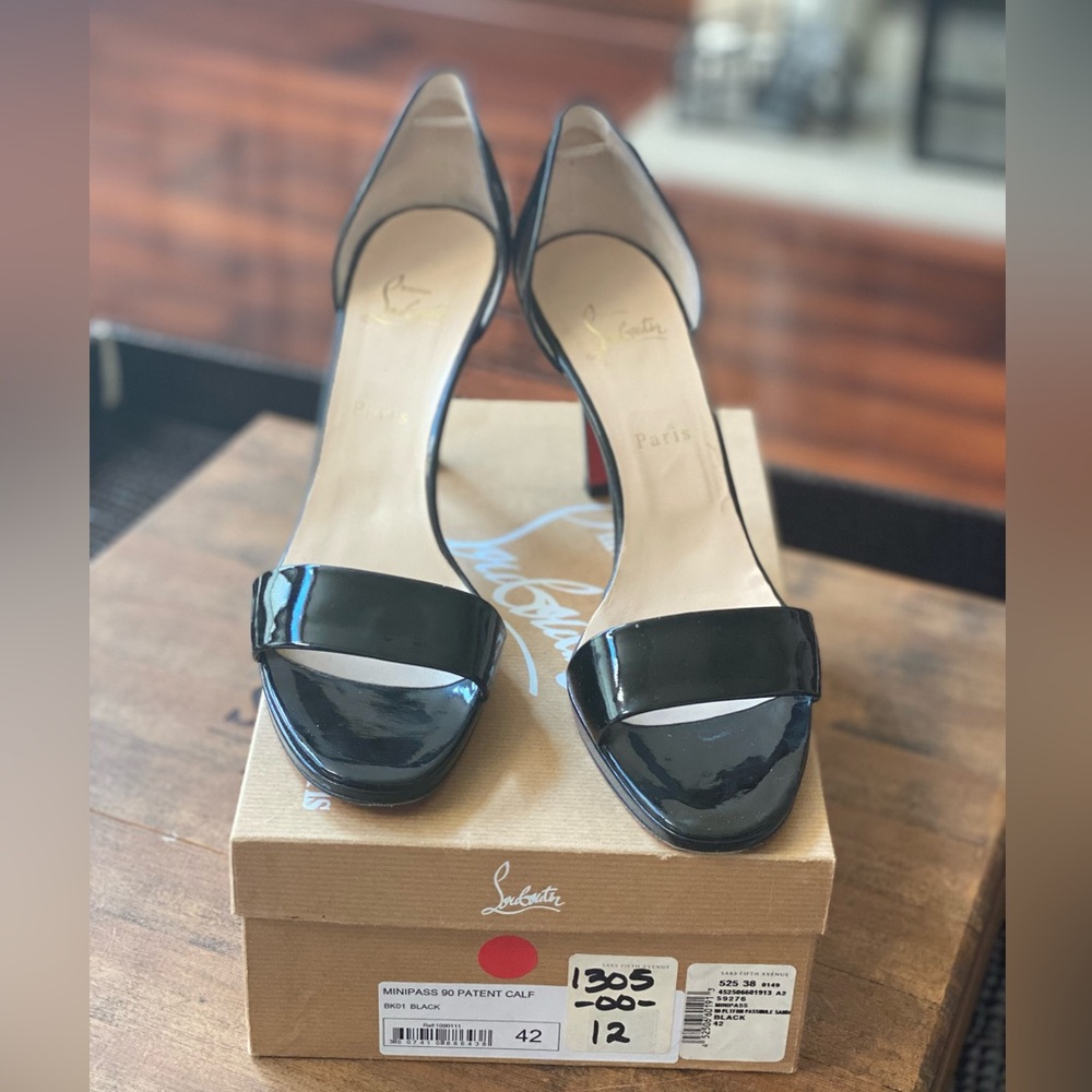 Patent leather Christian Louboutin sandals